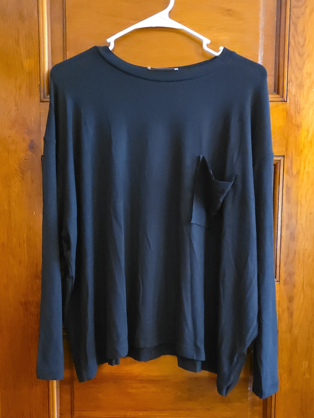 Zenana Outfitters Rayon/Span Slouchy Longsleeve